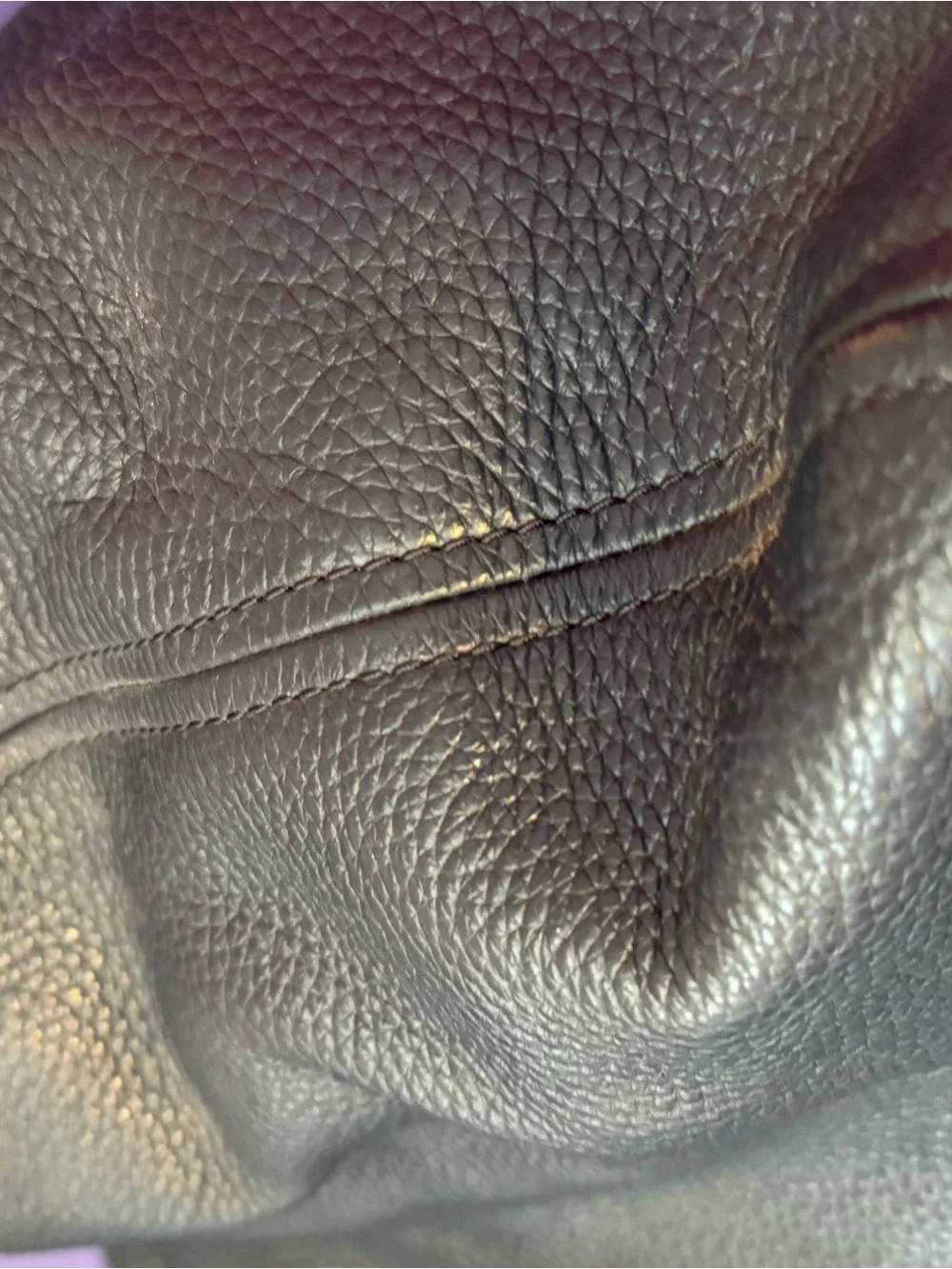 Michael Kors Blue Leather Hobo Bag
